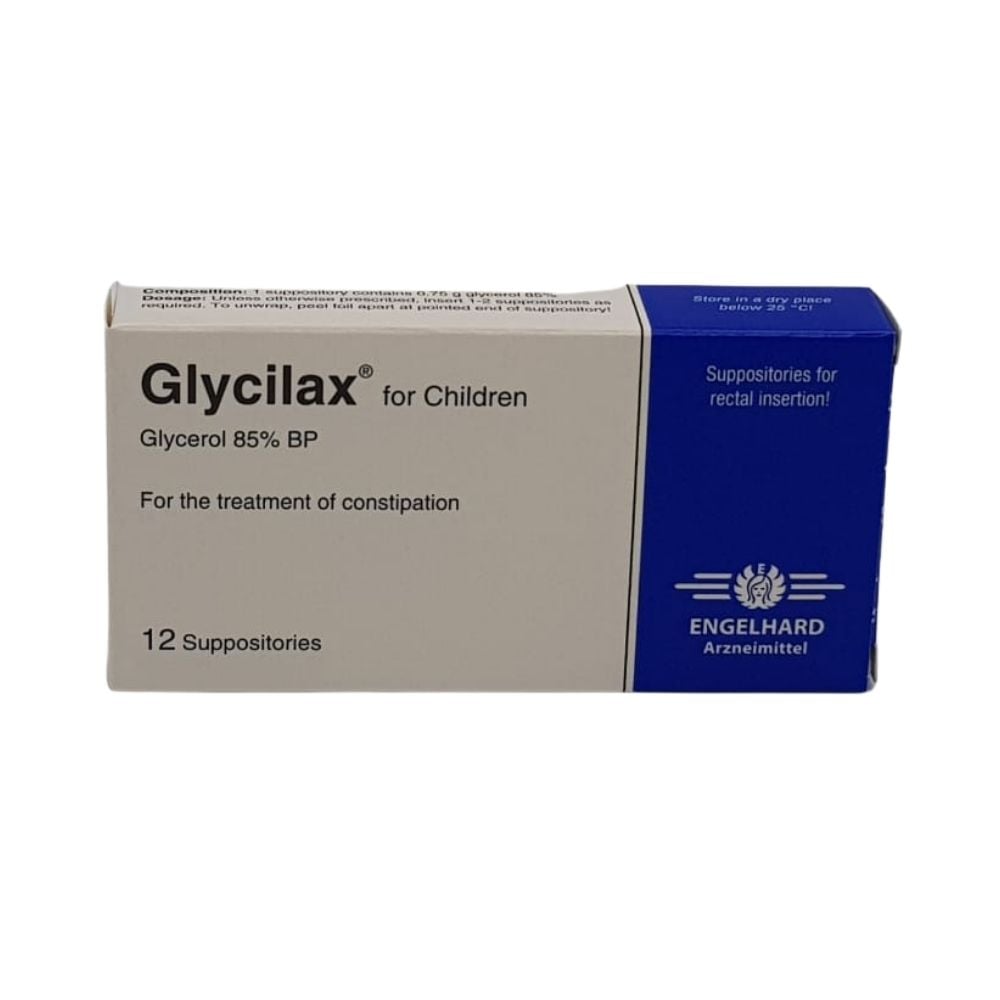 Glycilax Rectal Suppositories For Children 750mg 