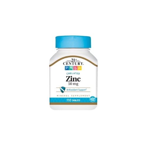 21st Century Zinc 50 mg 
