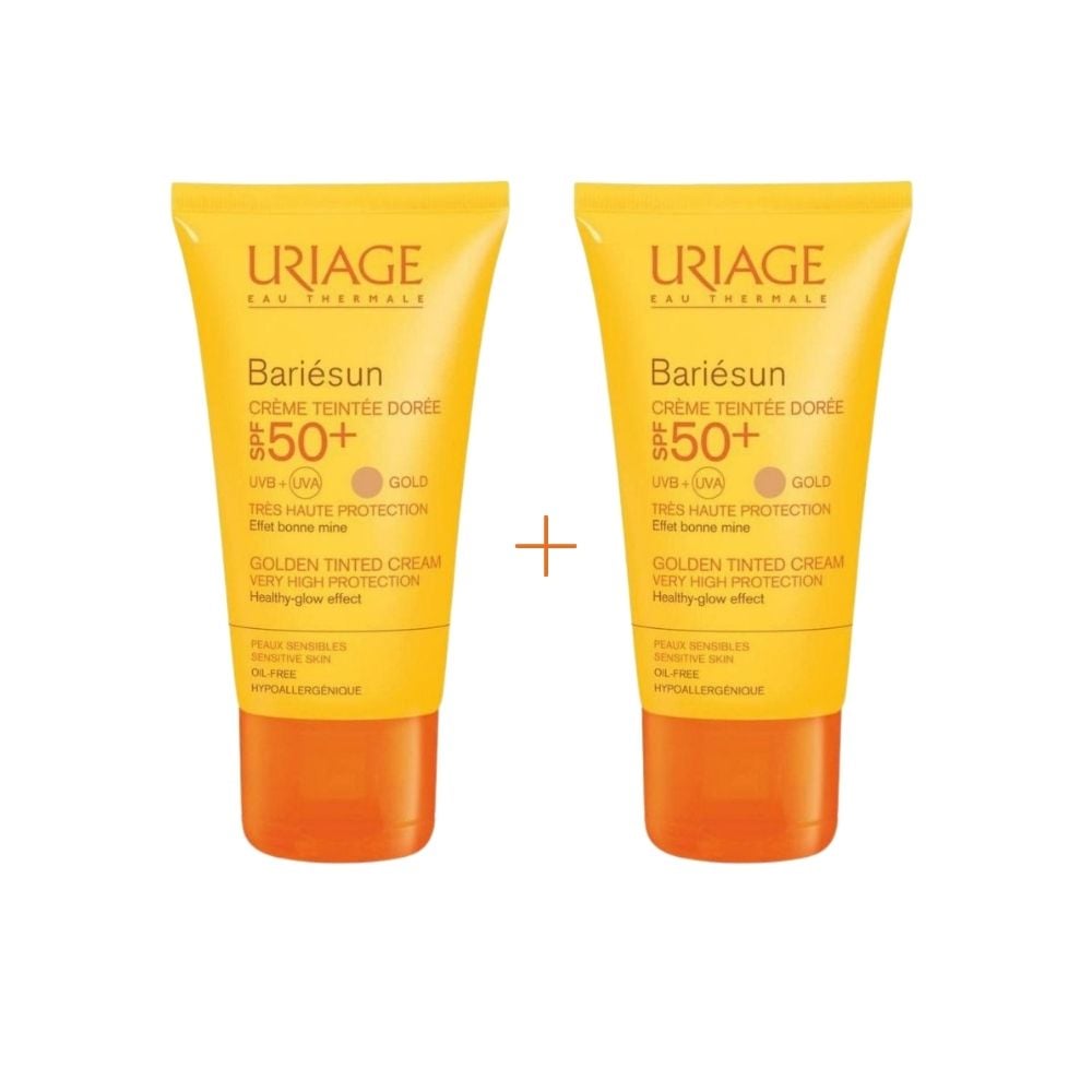 Uriage Bariesun Cream Tinted Gold SPF50+ - Buy 1 Get 1 Free 