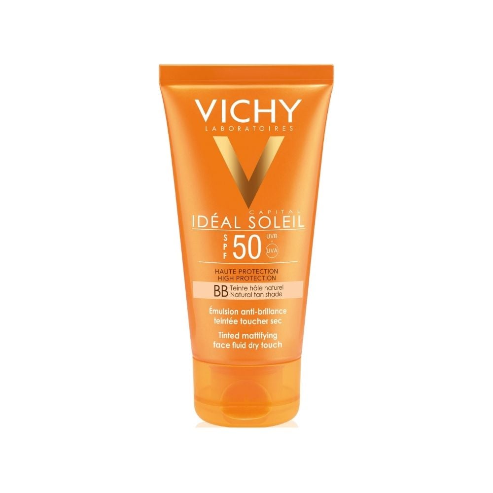 Vichy Ideal Soleil BB Tinted Face Fluid Matte SPF50 